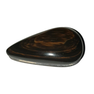 Cabochon en obsidienne acajou, en provenacnce du Mexique