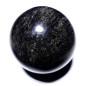 Sphère en obsidienne argent 53mm