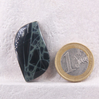 Cabochon en obsidienne spider