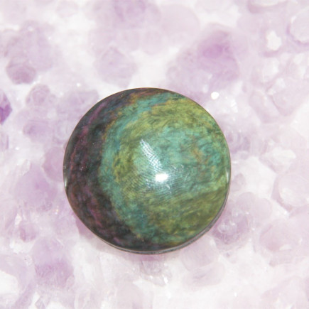 Cabochon Manto huichol