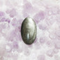 Cabochon argenté