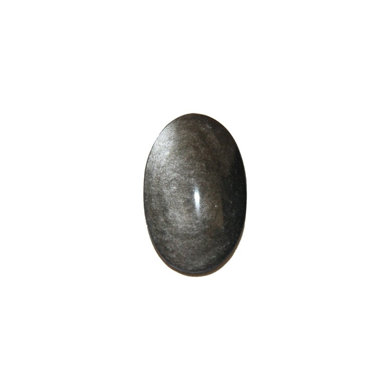 Cabochon argenté