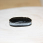 Cabochon en obsidienne noire