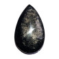 Cabochon argenté