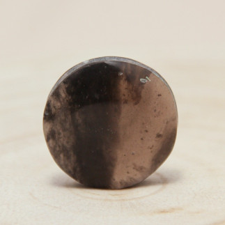 Cabochon en obsidienne larme d'Apache