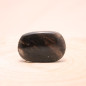 Cabochon en obsidienne larme d'apache