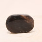 Cabochon en obsidienne larme d'apache