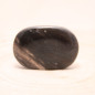 Cabochon en obsidienne larme d'apache