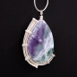 Pendentif en fluorite