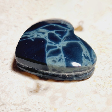 Cabochon en obsidienne spider