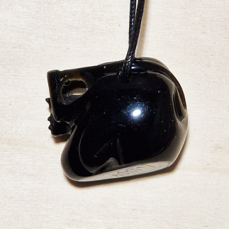 Réplique du Petit Singe en obsidienne dorée du Mexique