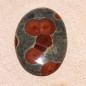 Cabochon en obsidienne cacahuète