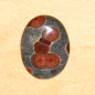 Cabochon en obsidienne cacahuète