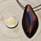 Pendentif en obsidienne arc-en-ciel