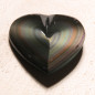 Cœur en obsidienne œil céleste