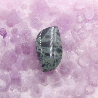 Cabochon obsidienne Spider – Pierre naturelle du Mexique