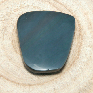 Cabochon papillon en obsidienne Manto Huichol – Sculpture artisanale