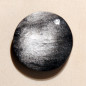 Cabochon argenté