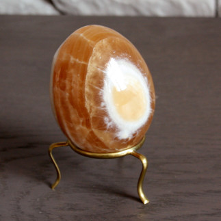 Œuf en onyx marbre