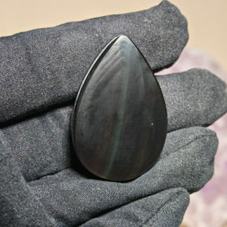Cabochon en obsidienne Oeil céleste