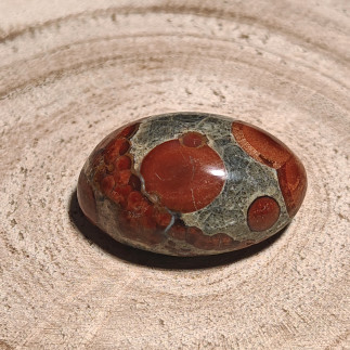 Cabochon génerique en obsidienne cacahuete