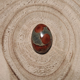 Cabochon génerique en obsidienne cacahuete