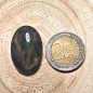 Cabochon en obsidienne Manto huichol