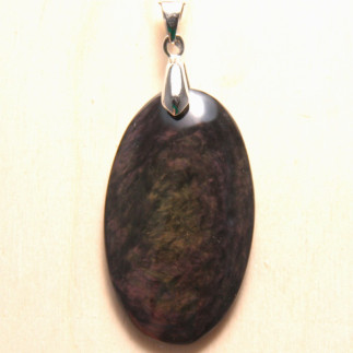 Pendentif en Obsidienne Manto Huichol du Mexique – Protection et Transformation