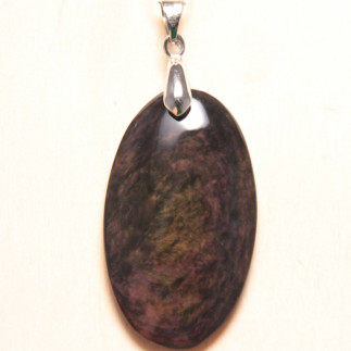 Pendentif en obsidienne Manto Huichol