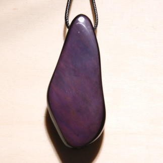 Pendentif Obsidienne Œil Céleste du Mexique – Goutte 69 mm | Pierre naturelle