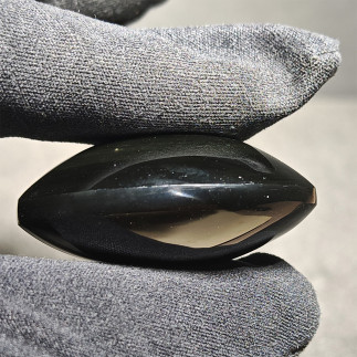 Galet en obsidienne œil céleste – Pierre naturelle unique 29 g | Lune d’Obsidienne