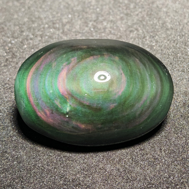 Galet en obsidienne œil céleste