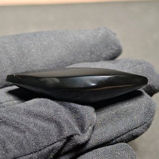 Cabochon en obsidienne œil céleste | Reflets violets profonds
