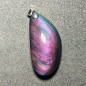 Pendentif en obsidienne manto huichol