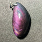 Pendentif en obsidienne manto huichol