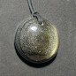 Pendentif en obsidienne dorée Pendentif en obsidienne dorée