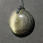 Pendentif en obsidienne dorée Pendentif en obsidienne dorée